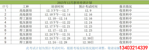 石家莊應(yīng)急局電工 / 焊工 / 高處證開考！12 月批次名額告急，繳費(fèi)鎖定資格